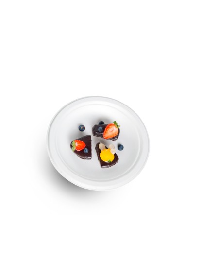 Plato Fibra Caña Ø170