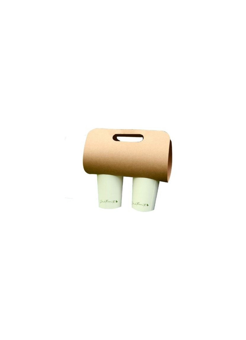 Cubitera Cartón 2 Vasos