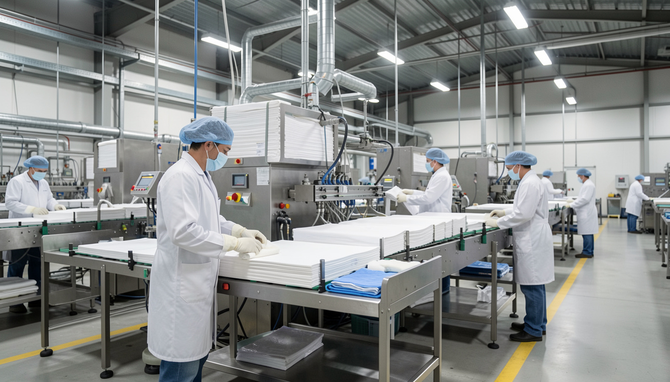 Lavado y desinfección de textiles profesionales